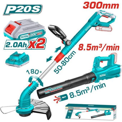 kit 20V jardinage 2pcs