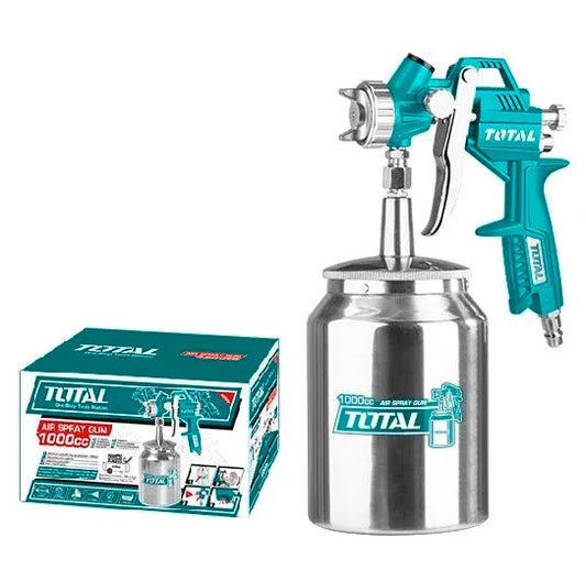 Pistolet à peinture pulvérisateur à air 1000 cc TOTAL TAT11001