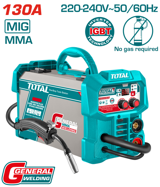 Machine de soudage 130A à l'arc fourré à onduleur (FCAW)