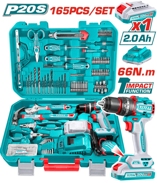 Ensemble d'outils de 165 pièces