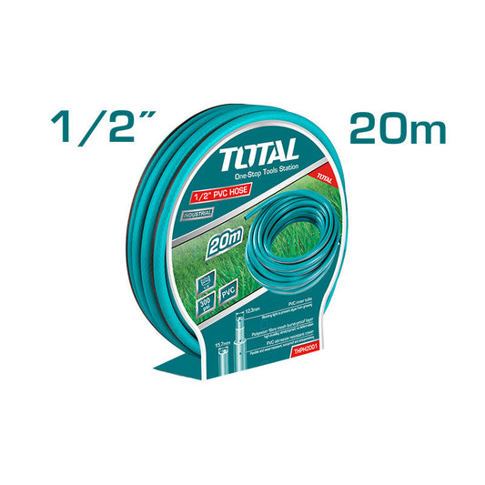 Rouleau de tuyau d'arrosage en plastique 1/2″ 20 m