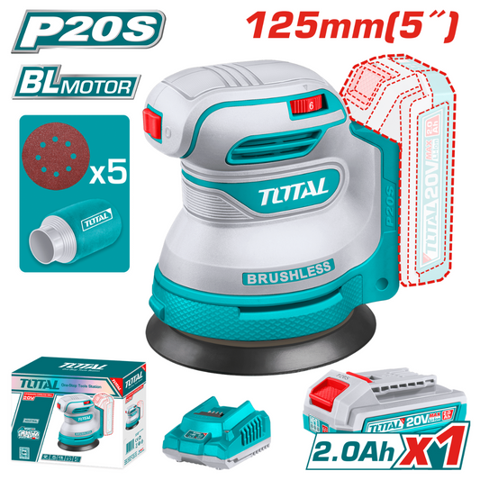 Ponceuse orbitale aléatoire sans fil