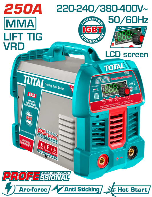 Poste de soudage 250A Inverter MMA/TIG Lift